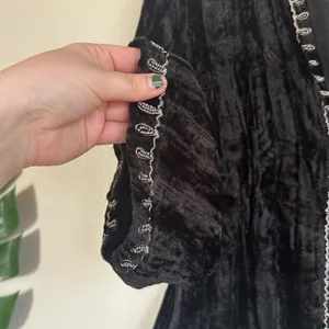 Jen’s Pirate Booty Crushed Velvet Beaded Jacket Blazer thumbnail 8