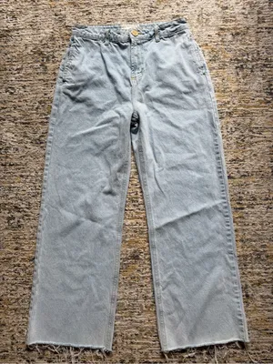 One Teaspoon Light Wash wide Leg Jeans thumbnail 1