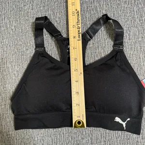 Puma Women’s Black Sports Bra thumbnail 11