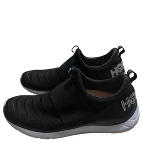 Hoka One One Hupana Slip-On Sneakers Women's Size 9 Black Shoes Walking Comfy thumbnail 3