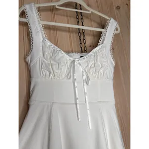 NWOT Lulus Exceptionally Loved White Bustier Skater Mini Dress Engagement Size S thumbnail 4