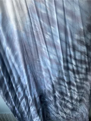 lovestitch Gray to Blue Ombre V-Neck Maxi Slip Dress thumbnail 4
