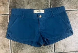 Hollister Blue Shorts Sz 25 thumbnail 1