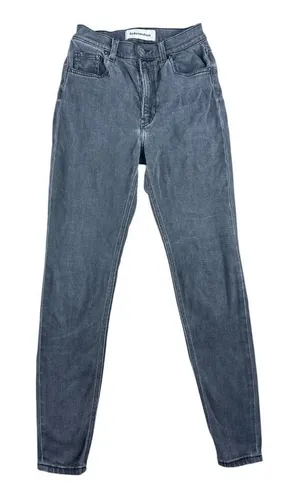 Reformation Selma High & Skinny Jeans Fraser Grey Wash Size 26 Sustainable thumbnail 1
