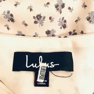 Lulu's Sunny Hillside Ivory Floral Print Skater Dress thumbnail 7