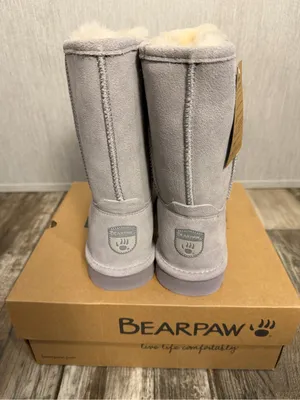 BearPaw Women's Gray Suede Mid-Calf Boots Size 10 thumbnail 10