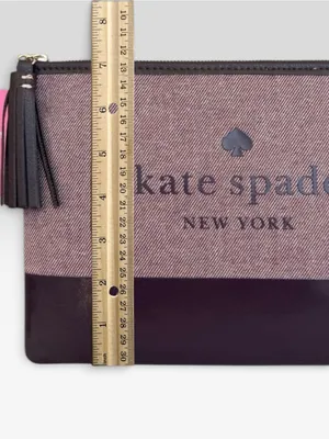 kate spade Zip Pouch with Tassel thumbnail 5