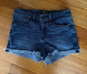 Abercrombie Harper Low-Rise Denim Shorts thumbnail 1
