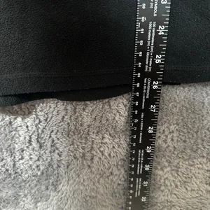 SO Women's XL Black Gray Pullover 1/4 Zip‎ Long Sleeve Fleece Top thumbnail 3