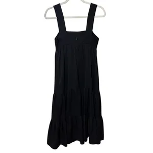 Amanda Uprichard Mitzi Tiered Midi LBD Dress Sz. XS thumbnail 4