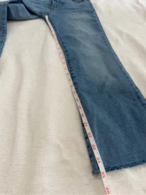 Madewell The Stretch Flare Crop Jeans High Rise Blue Size 25 NWT thumbnail 11