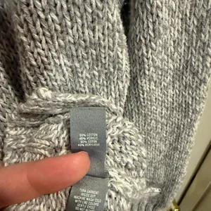 Aerie Heathered Gray Crew Neck Sweater thumbnail 9