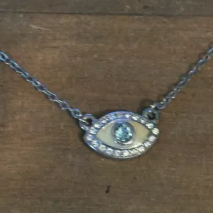 Lia Sophia Evil Eye Necklace thumbnail 3