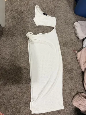 White Fox Boutique Dress Maxi White thumbnail 2