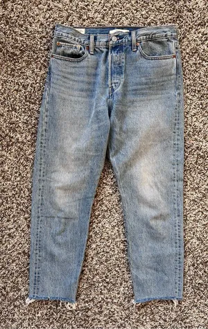 Levi’s Wedgie Straight Leg Ankle Jeans thumbnail 1