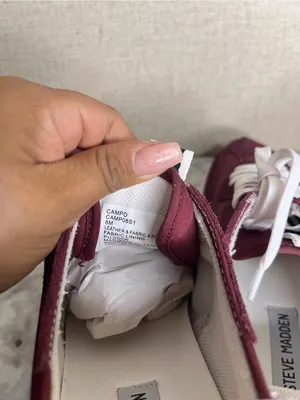 Steve Madden Campo lifestyle sneakers in wine thumbnail 8