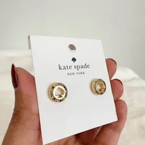 NWT Kate Spade Spot The‎ Spade Pave Halo Spade Studs thumbnail 3