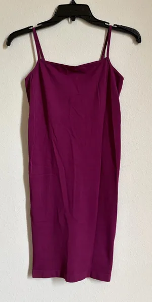 Free People Intimately Seamless Bodycon Slip Dress | XS/S | Magenta thumbnail 1