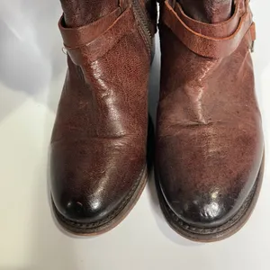 Freebird by Steven Coy boots leather calf high‎ zipper closure women's size 9 thumbnail 4
