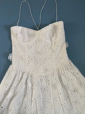 NWT Bardot Estie Broderie Orchid White‎ Lace Floral Cotton Maxi Dress thumbnail 5
