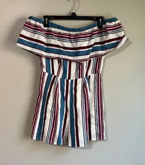 Entro small off the‎ shoulder romper thumbnail 1