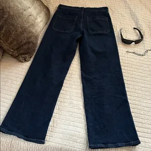 J. Crew dark wash Slim wide-leg sailor jean in all-day stretch 27”​ thumbnail 12