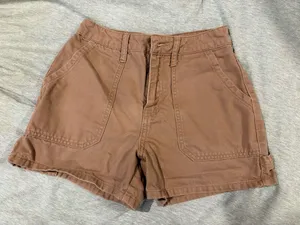 Ross brown cargo shorts thumbnail 1