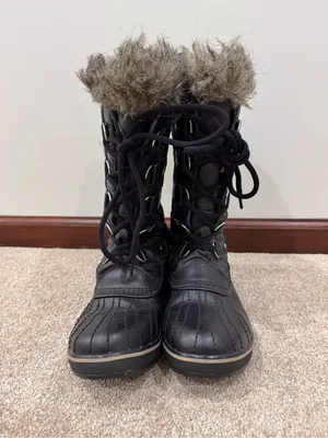 Sorel Tofino II Waterproof Insulated Lace Faux Fur Winter Boots Women Size 8.5 thumbnail 2