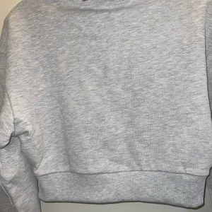 WeWoreWhat‎ Light Heather Gray Oversized Cropped Hoodie thumbnail 3