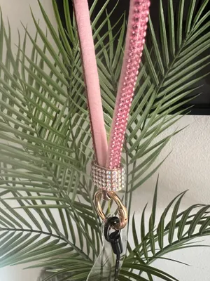 Rhinestone Keychain Pink thumbnail 2