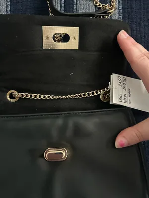 Black Chain Crossbody Bag thumbnail 5