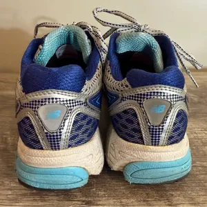 New Balance 860 V3 Running Sneakers Women’s Size 9 Silver Blue thumbnail 8