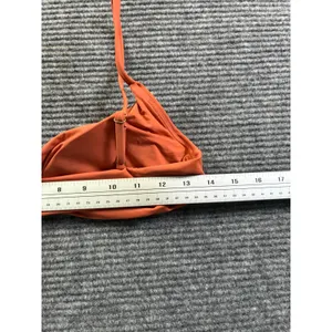 Andie The Symi Top Cedar Orange Bikini Top Size Medium Sporty Boho AT263-CEDR thumbnail 6
