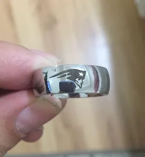 Silver Arc New England Patriots Ring thumbnail 6