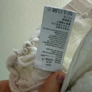 Urban Outfitters Blouse Top Womens Small Cropped White Wrap Short Sleeve thumbnail 5
