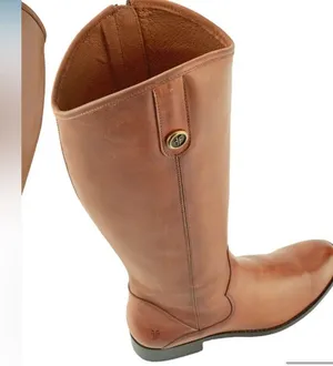 Frye Marissa Medallion inside zip Tall boot Color: Cognac Size 8.5 NIB thumbnail 4