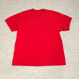 Vintage Lee Total Cotton T-Shirt Red Made in‎ USA Single Stitch Crewneck Medium thumbnail 4
