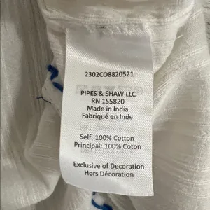 Veronica Beard Embroidered Mini Bobo Dress Gauze Cotton Sz Small‎ thumbnail 9