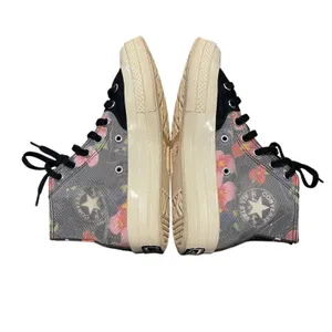 Converse Chuck Taylor 70 High Top Floral Sneakers Multicolor Unisex thumbnail 6