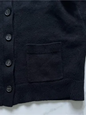 COS Cropped Wool Cardigan black Sz Small thumbnail 9