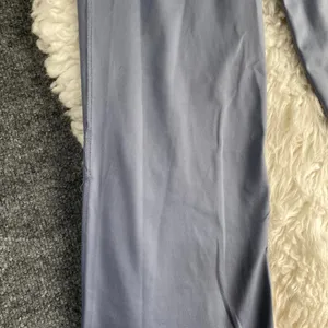 Aeropostale High Waist Crossover Flare Yoga Pants Dusty Blue Y2k Atheltic thumbnail 7