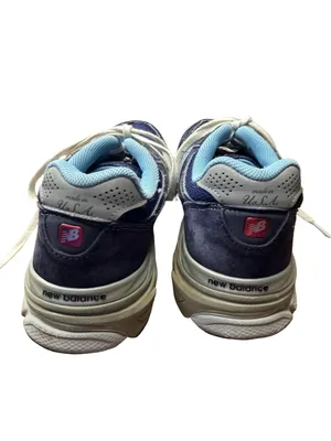 🤍 New Balance 990v3 Made in USA Navy‎ Blue Running Shoes Women’s 8B 🤍 thumbnail 6
