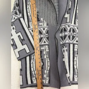 Vintage 70s Cowchain Critter Knit Cardigan Sweater Womens‎ Small thumbnail 4