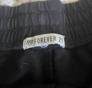 Forever 21 Black Soft Sweatshorts thumbnail 6