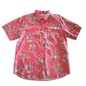 Vintage Shabby Chic Floral Button Down Shirt M Grannycore Cottagecore Artsy‎ thumbnail 1