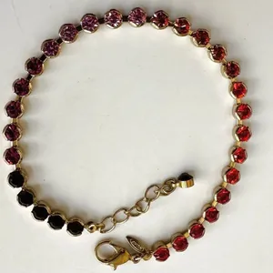 Avon colorful rhinestone bracelet thumbnail 1