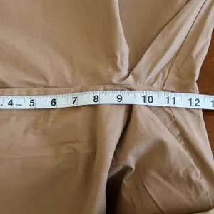 J.Crew Chino Pants Womens 14S Tan Brown Straight Leg‎ Stretch Cotton Style 22861 thumbnail 11