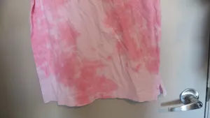 PINK Victoria's Secret tie dye short sleeve t-shirt with pocket in pink and black size XS. thumbnail 7