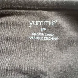 Yummie NWT Susie Flare Shaping Legging Cotton Stretch Black Women's Pants Small thumbnail 11