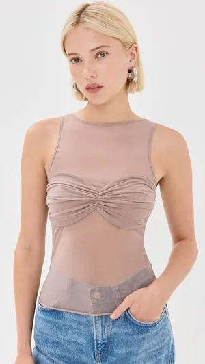 Reformation Rose Knit Top XL thumbnail 1